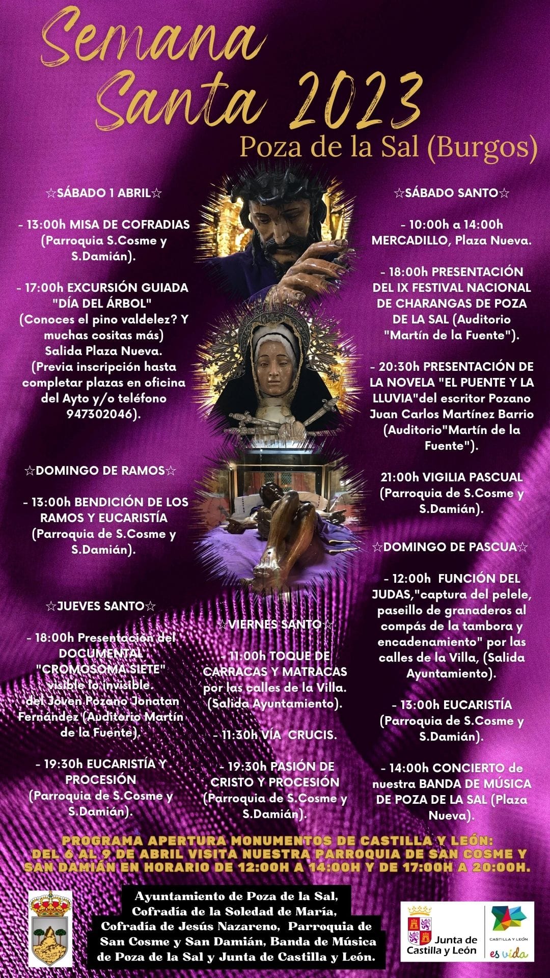 Semana Santa en Poza de la Sal 2023 Poza de la Sal